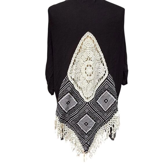 Not for sale Dreamcatcher Crochet Open Front Cardigan Duster B - Picture 1 of 8